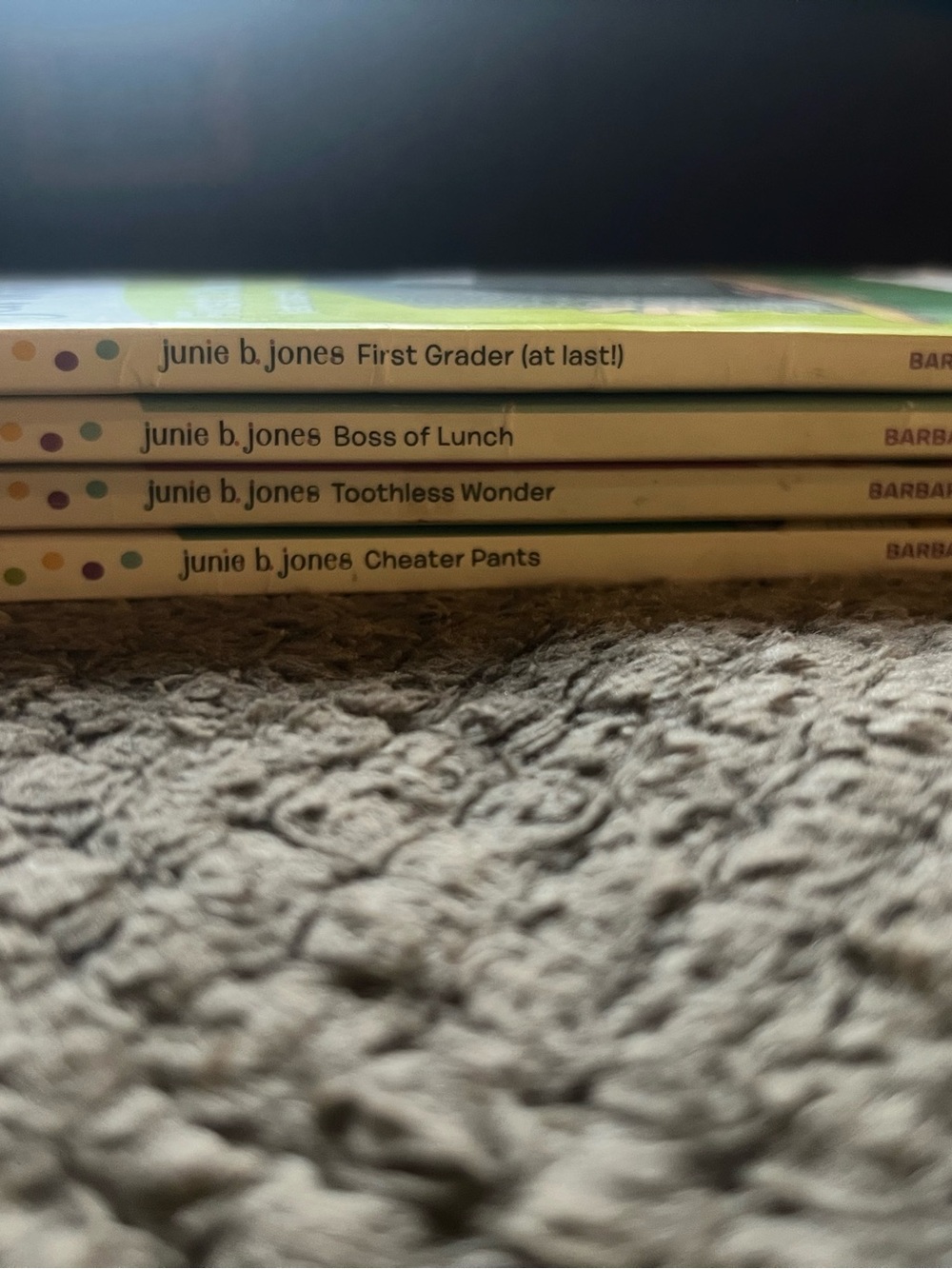 Junie B. Jones Books 18-21